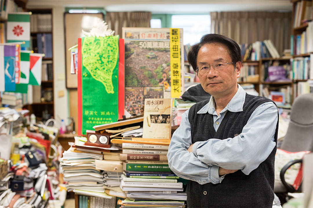 陳儀深近期研究「紀念二二八」及台灣民族主義,與海外獨立運動的關係。