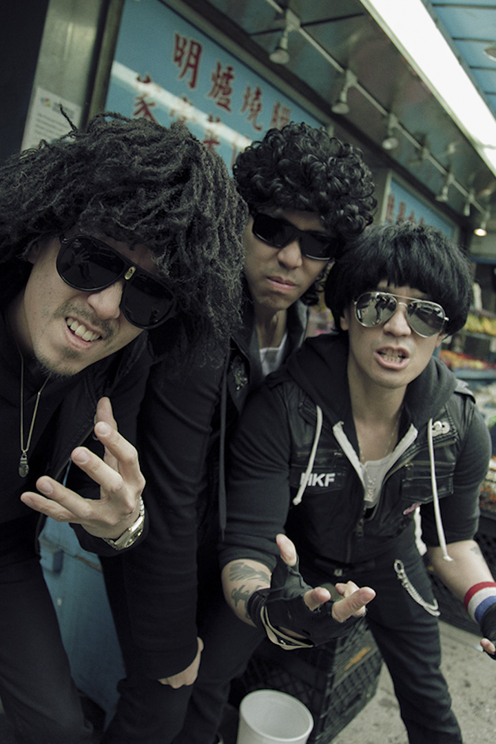 Notorious MSG 三位成員(左至右) Hunan Bomb、Down-Lo Mein 和 Hong Kong Fever 。