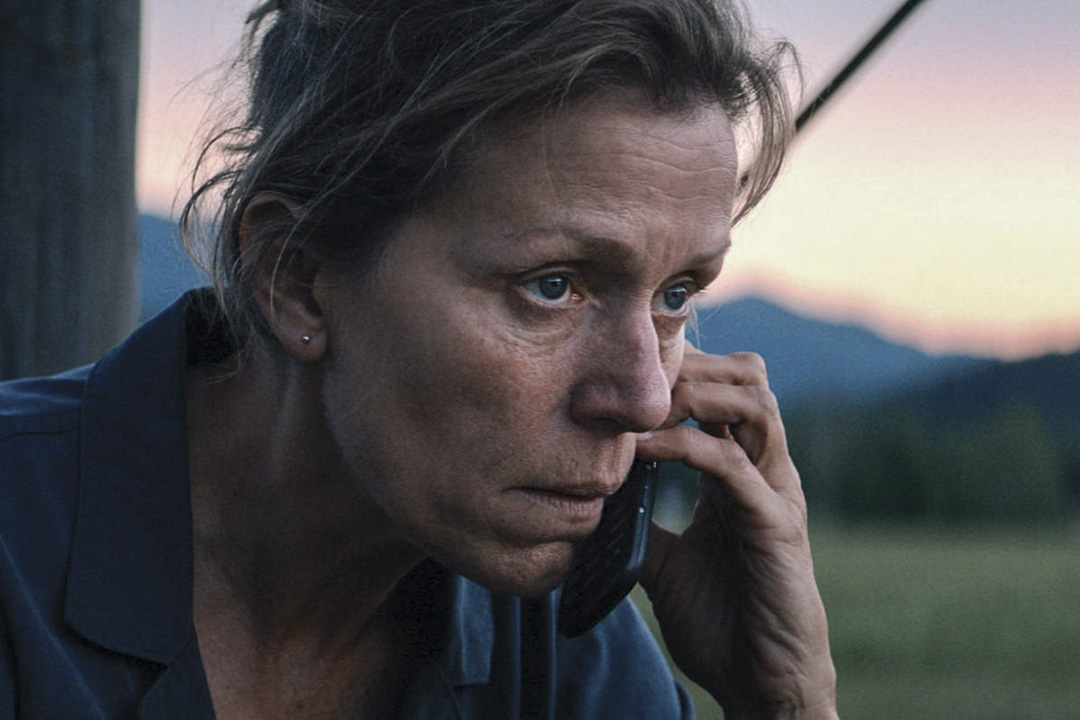 《广告牌杀人事件》（Three Billboards Outside Ebbing, Missouri）电影剧照。