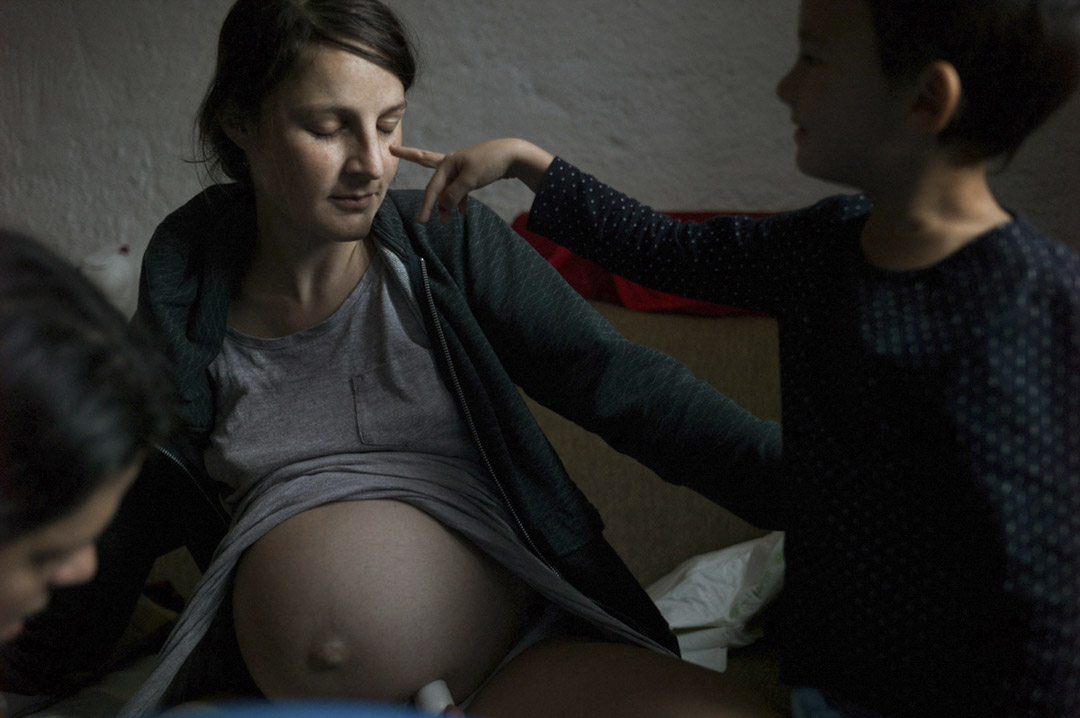 【Home birth】平面攝影系列 Ljubljana, Slovenia (2016)。