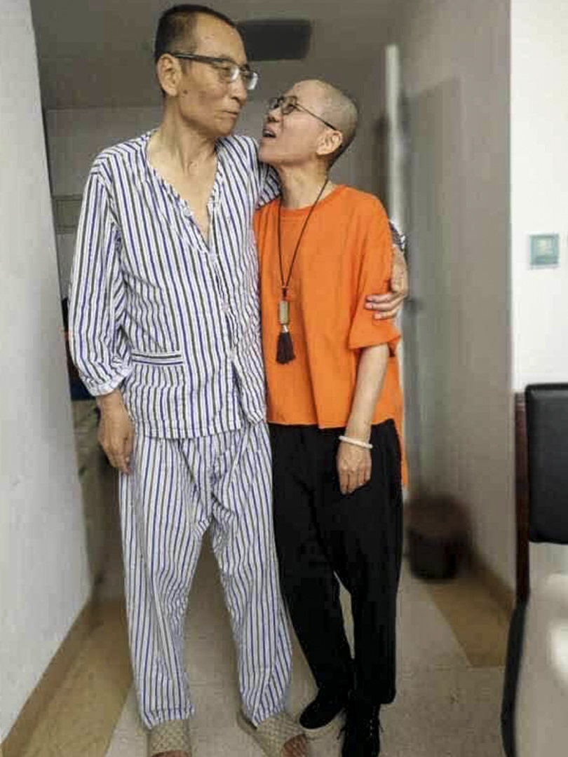 刘晓波病逝前,获得了短暂的与刘霞相处、交流的时间。