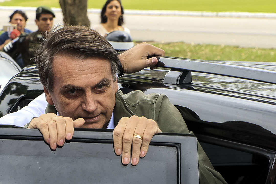 2018年10月28日,巴西極右翼總統候選人博爾索納羅(Jair Bolsonaro)在第二輪投票中獲勝,成為巴西總統。