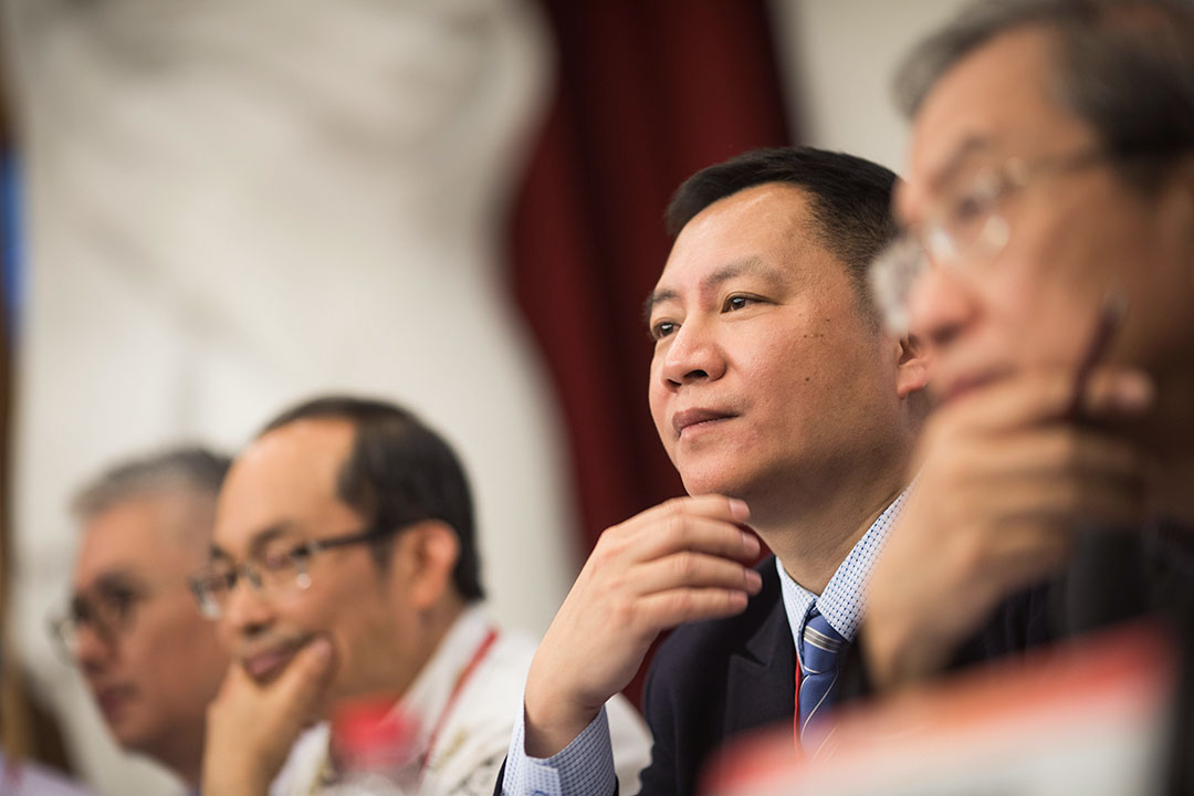 2019年5月19日,八九民運領袖王丹參加華人民主書院與支聯會舉行「六四事件30周年中國民主運動的價值更新與路徑探索研討會」。