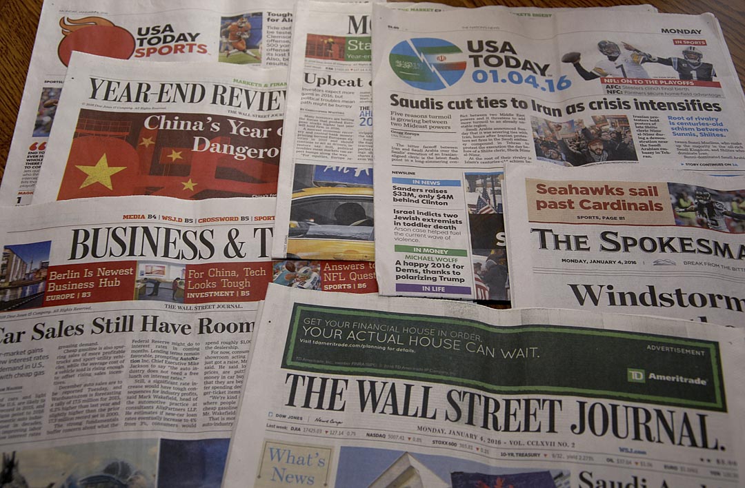 在美國發行量最大的全國性日報《今日美國》(USA Today)是以內容淺顯、實用和多樣化而著稱。