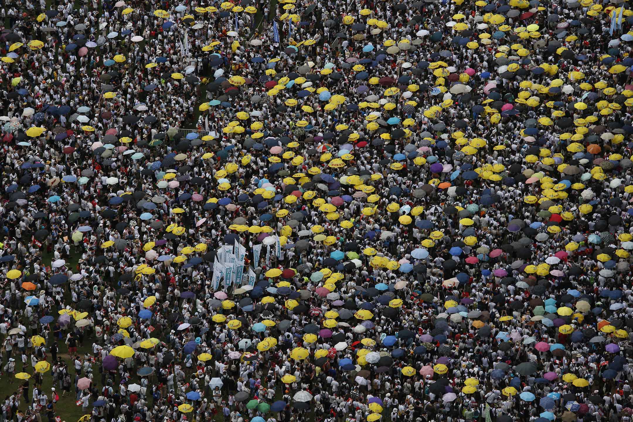 2019年6月9日,103萬港人上街反對《逃犯條例》修訂,創回歸後歷史新高。