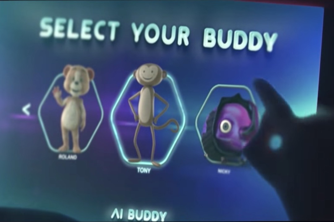 AI Buddy項目為現役軍人的子女（自殺機率較高）提供虛擬交流服務，並向監護人提供心理健康報告。