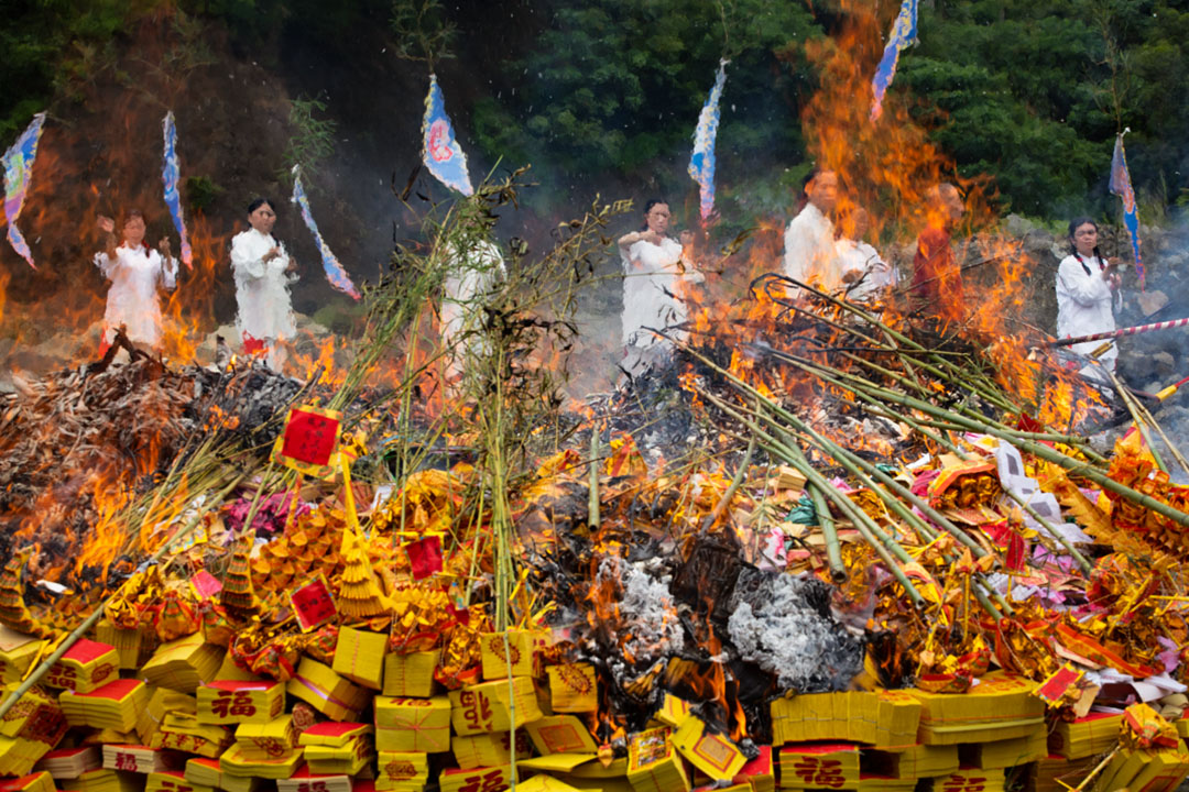 2019年7月21日,小林村十周年公祭。