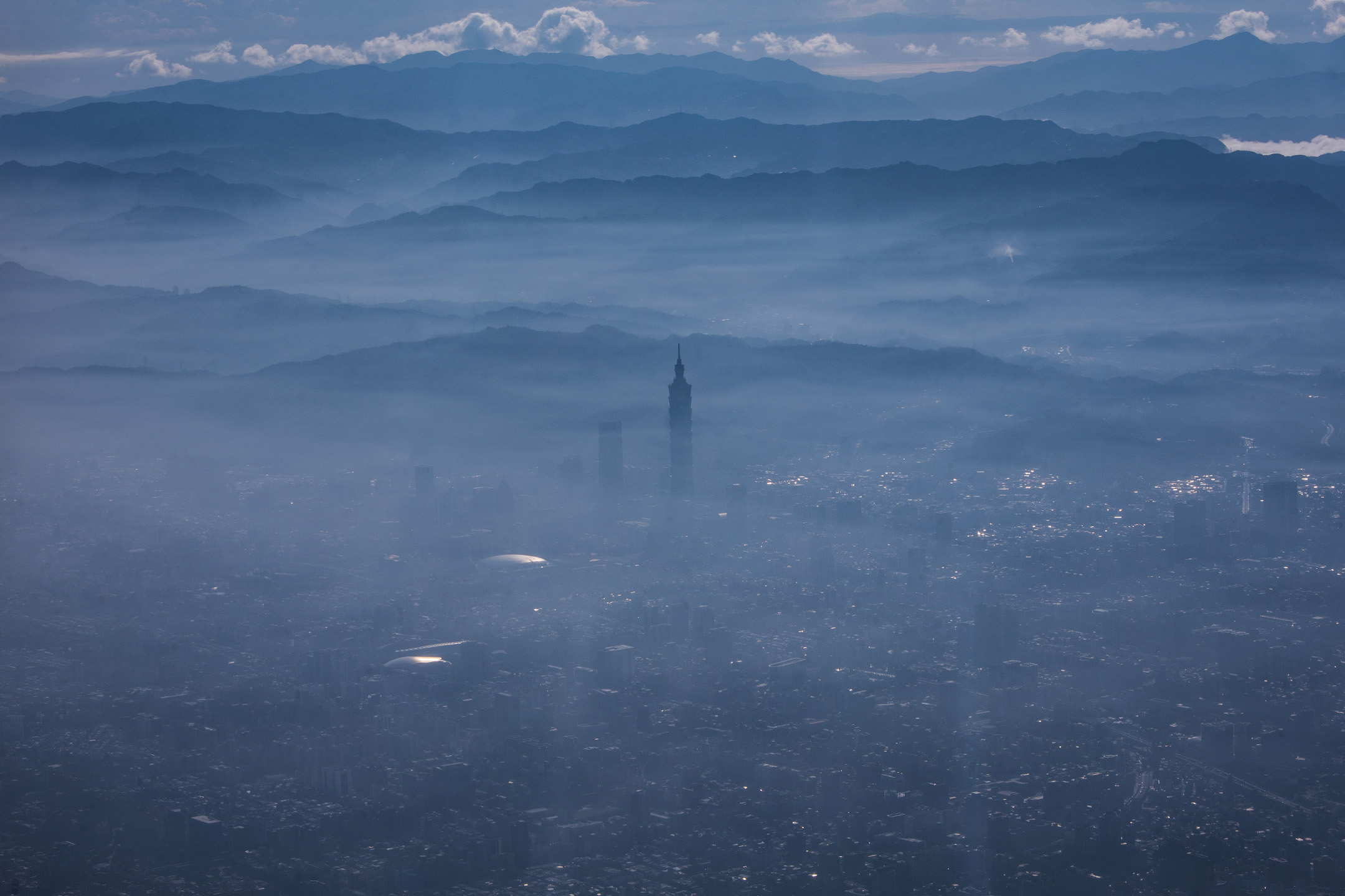 2019年12月1日,台北的早晨。