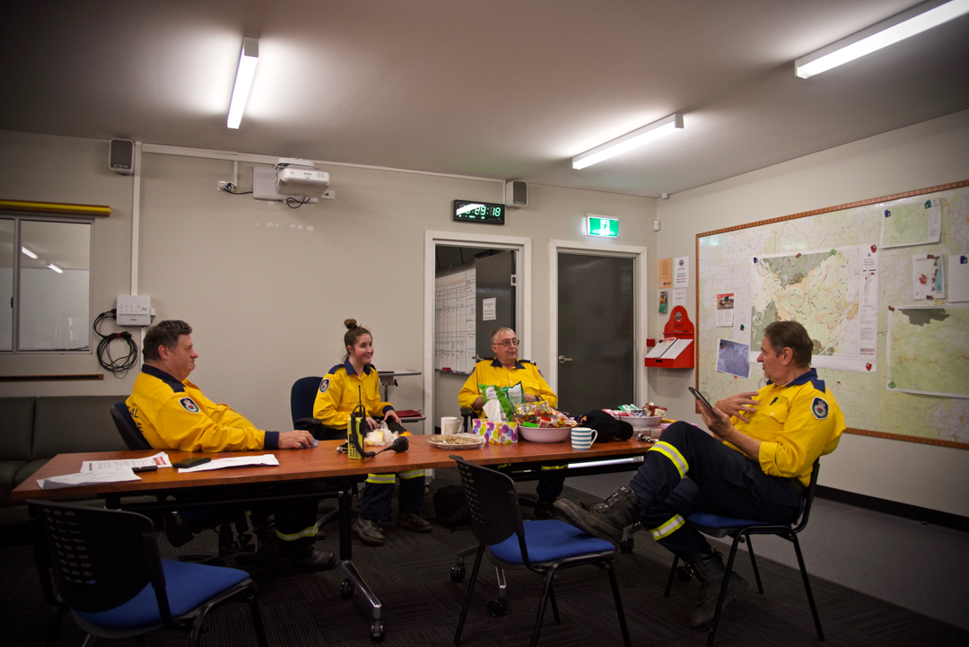郊区防火组织(Rural Fire Service,简称RFS)的消防站。