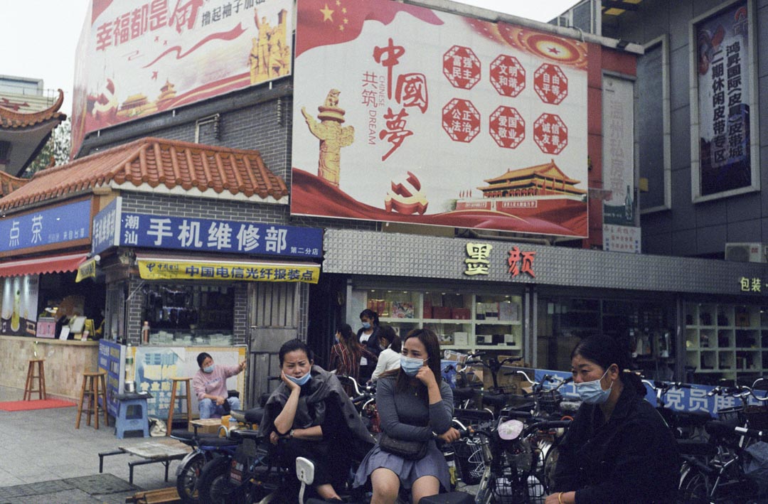 2020年4月17日,广州三元里大道。