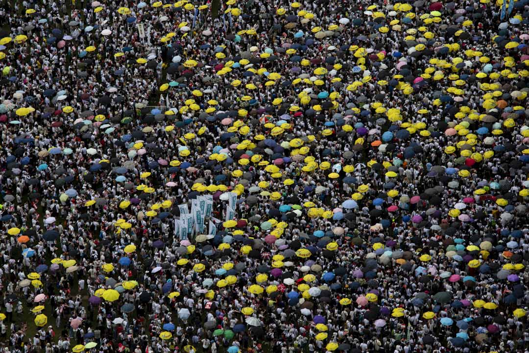 2019年6月9日,民间人权阵线发起反修例大游行,民阵公布有103万人参与,创回归后历史新高。