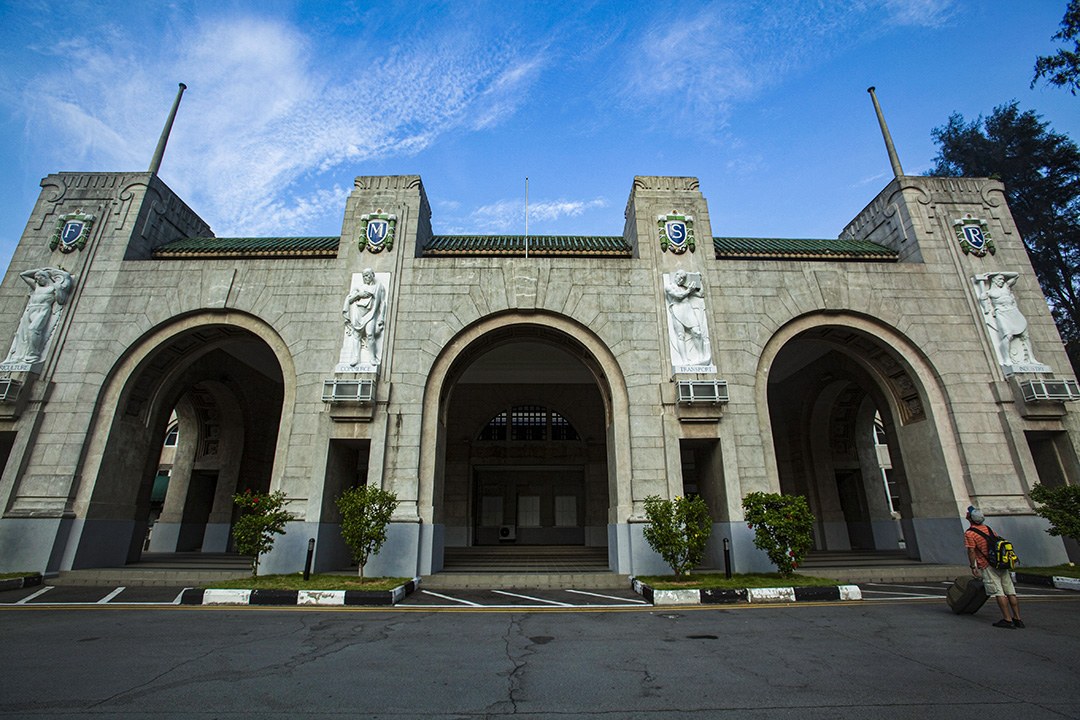 2009年9月28日,新加坡Tanjong Pagar火車站。
