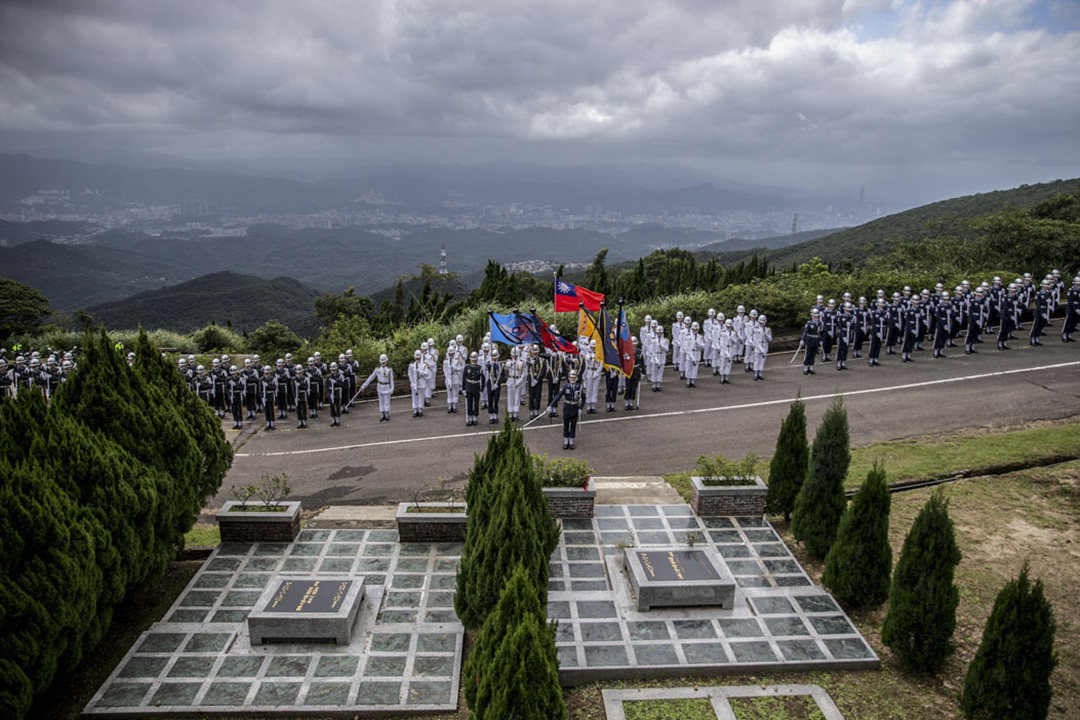 2020年10月7日,前總統李登輝今在五指山國軍示範公墓舉辦「奉安典禮」。