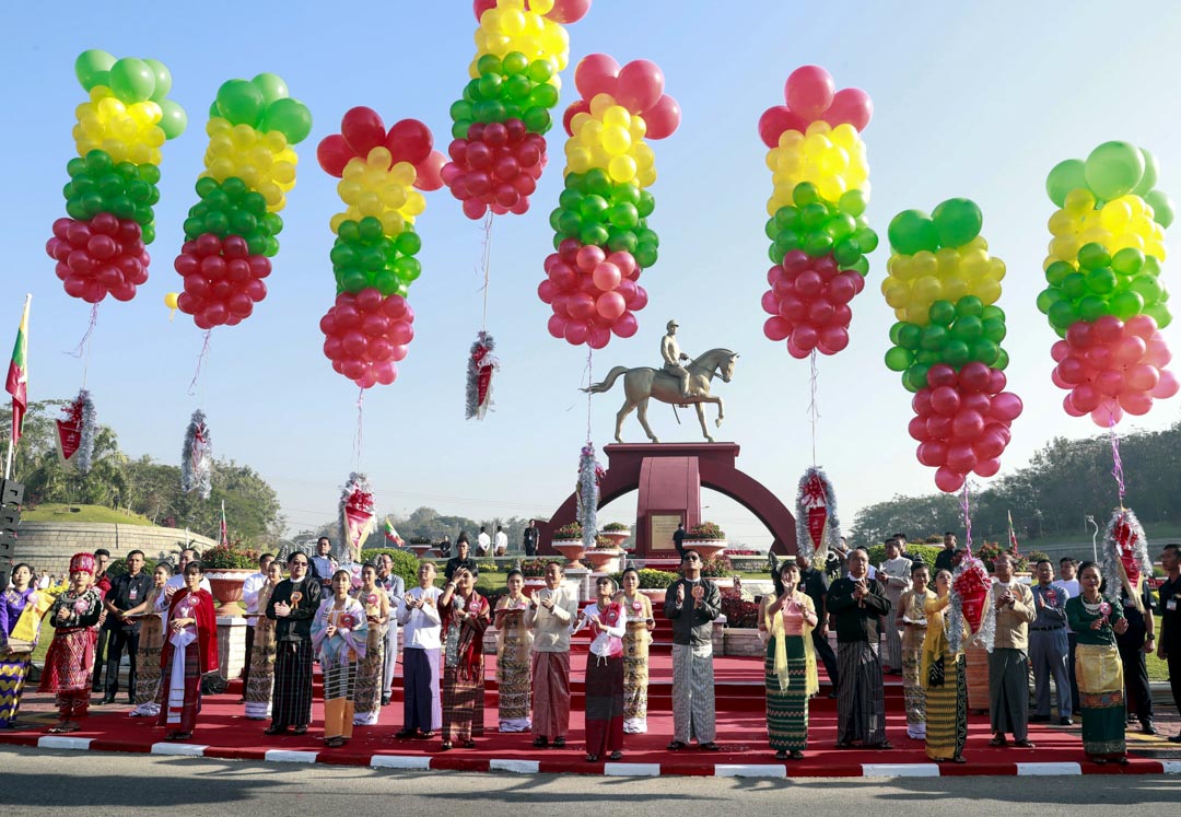 2020年2月13日,昂山素季父親的昂山將軍雕像在首都內比都揭幕,以紀念他誕辰105週年。