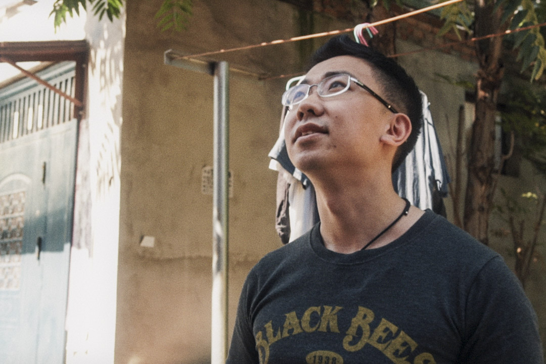 章瑩穎於失踪時的男友侯霄霖。