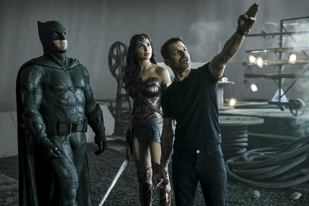 薩克薛達(Zack Snyder)在拍攝現場。