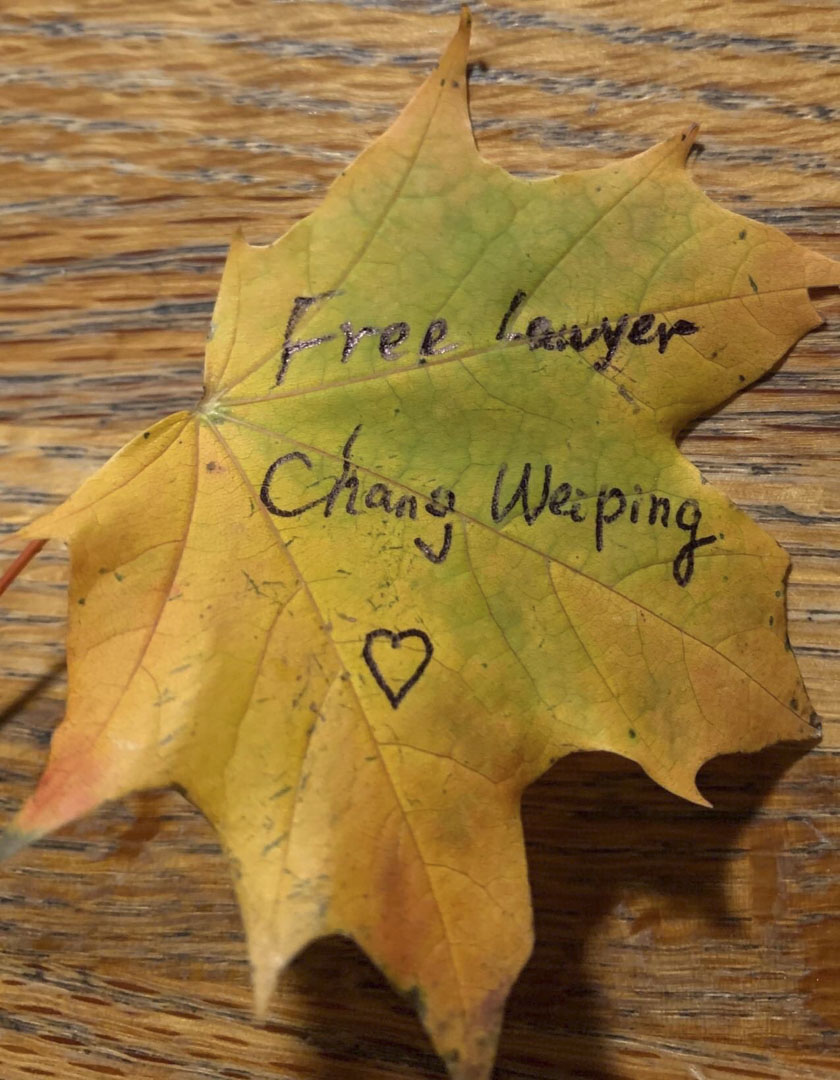 常瑋平被抓捕後,行動者組建#Freechangweiping臉書專頁,發起「幫常瑋平回家」的徒步活動,並用各種形式聲援他的自由。