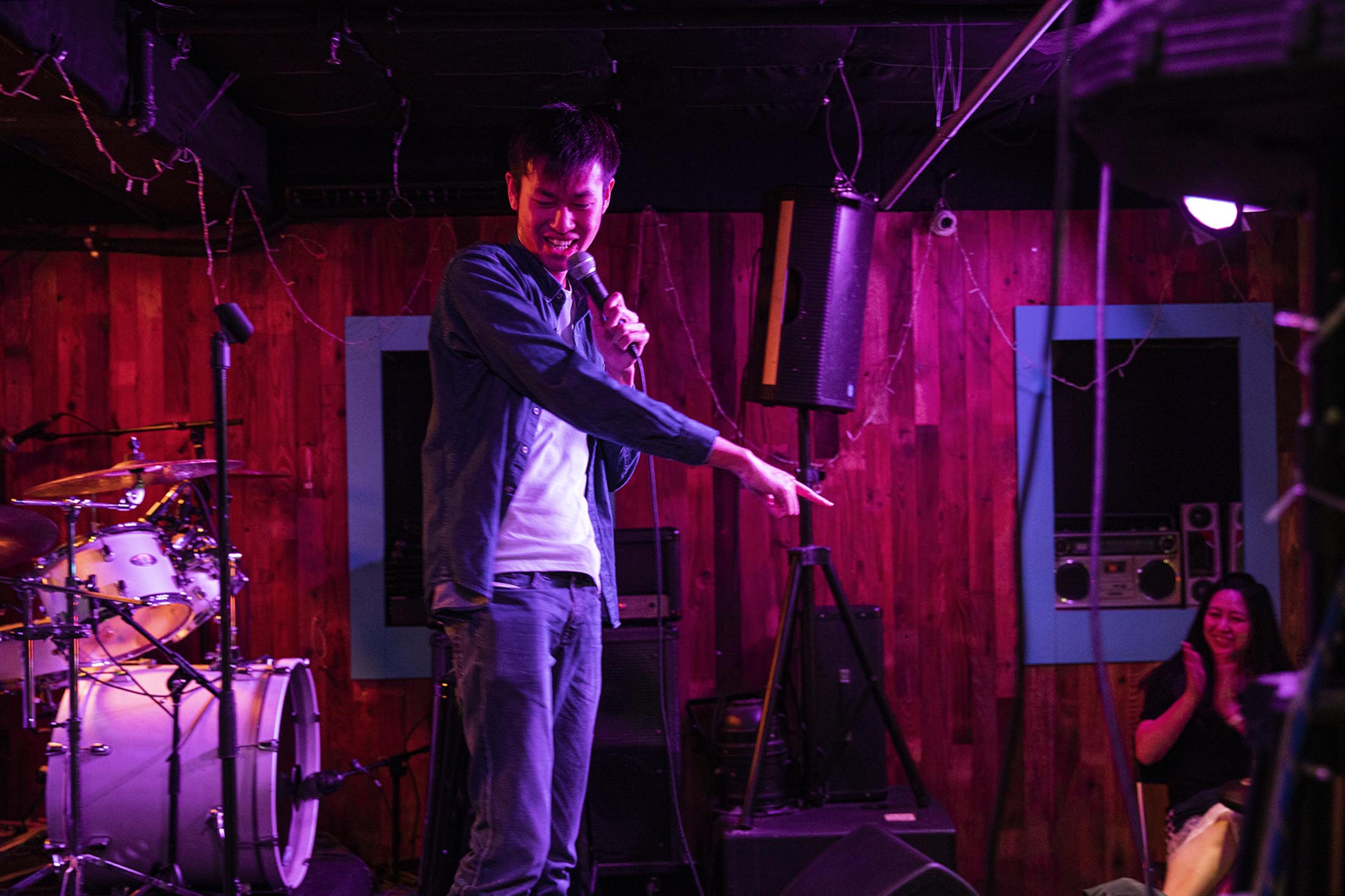 栋笃笑表演者Nicholas。