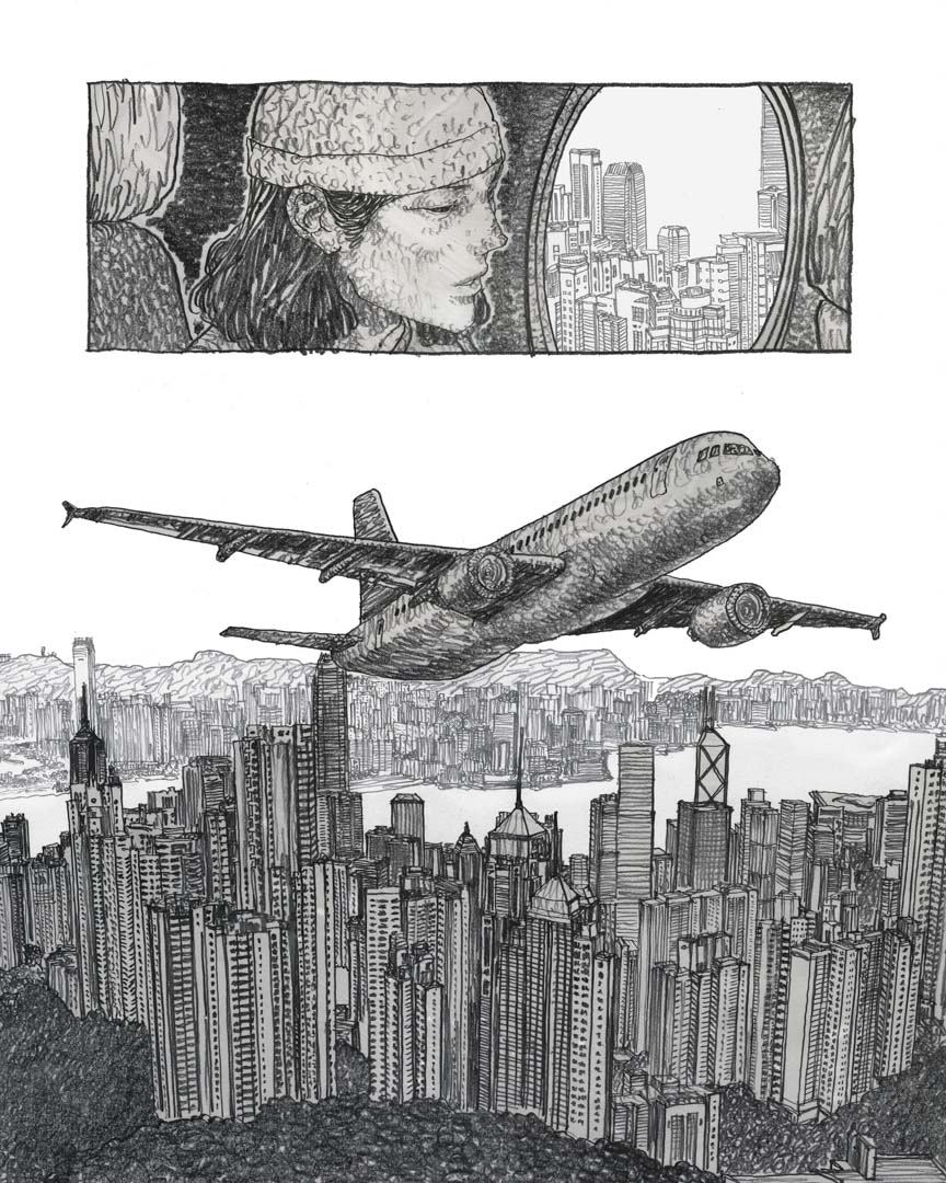 《再见香港,你好台湾》。