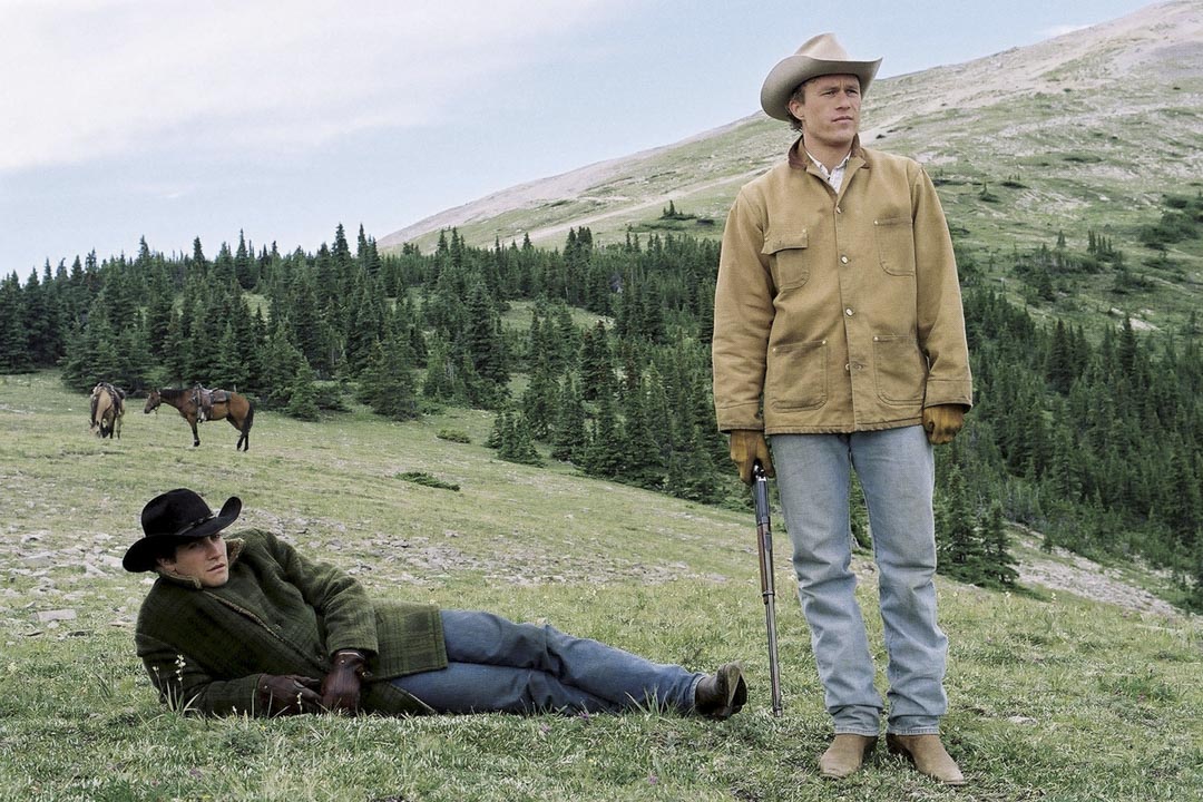 《斷背山》(Brokeback Mountain)電影劇照。