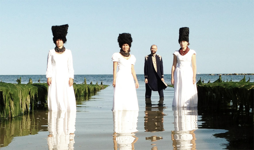 烏克蘭四人樂隊DakhaBrakha。