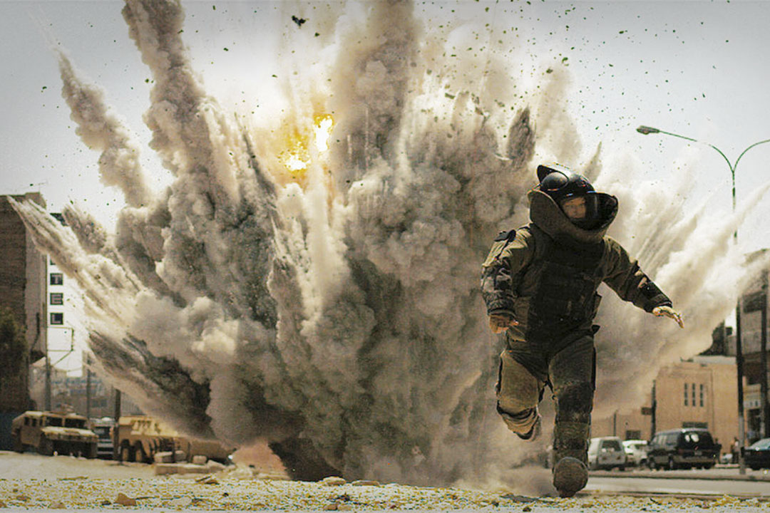 《危機倒數》(The Hurt Locker)電影劇照。