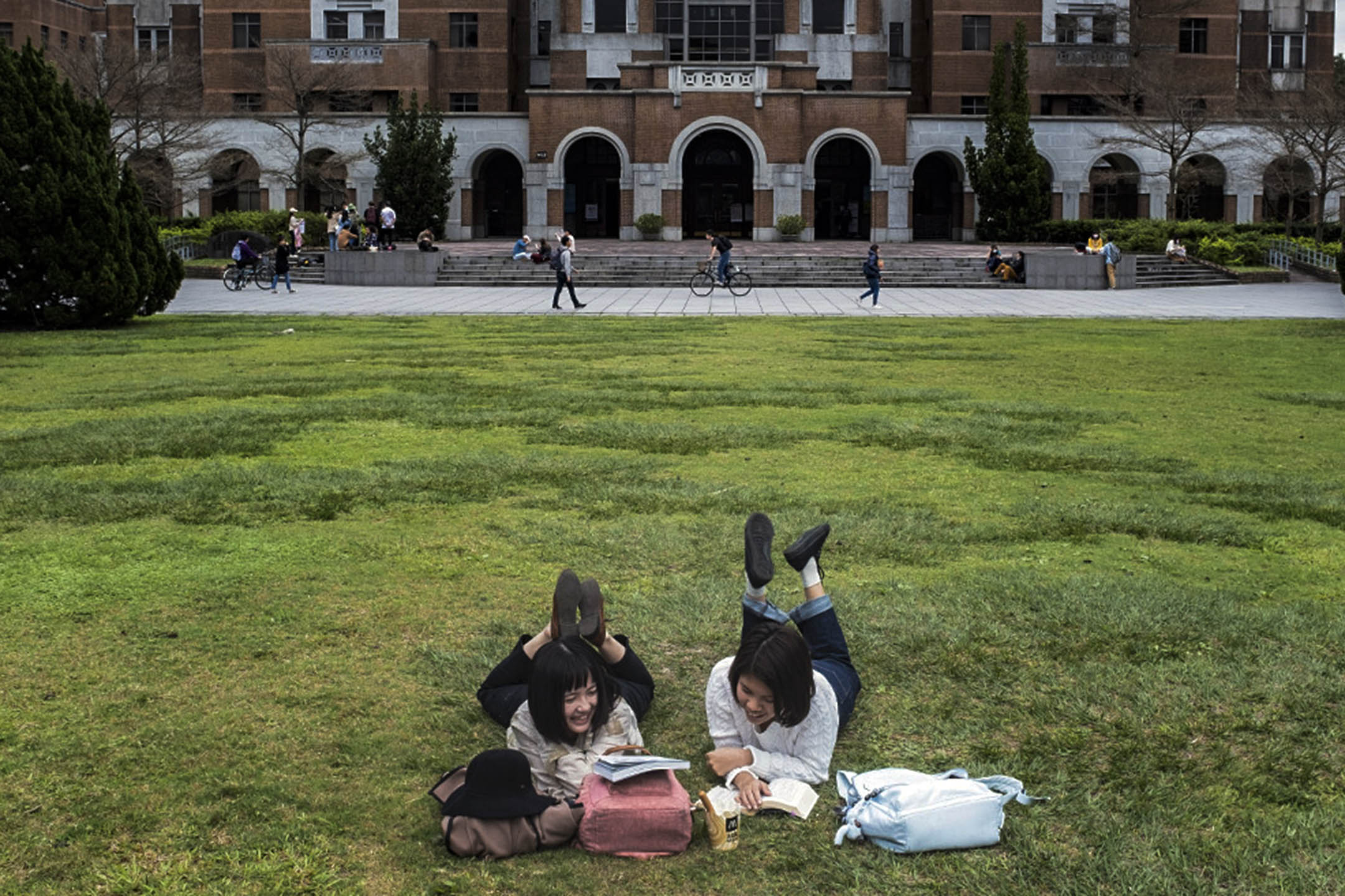 2020年2月,国立台湾大学。