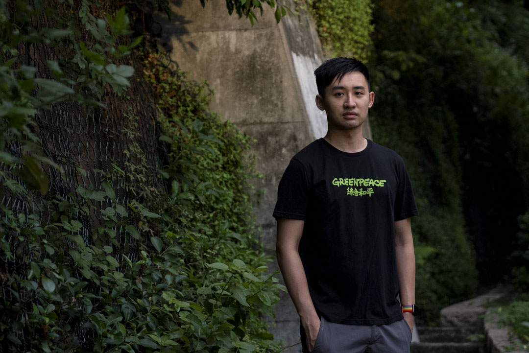 綠色和平項目主任伍漢林。