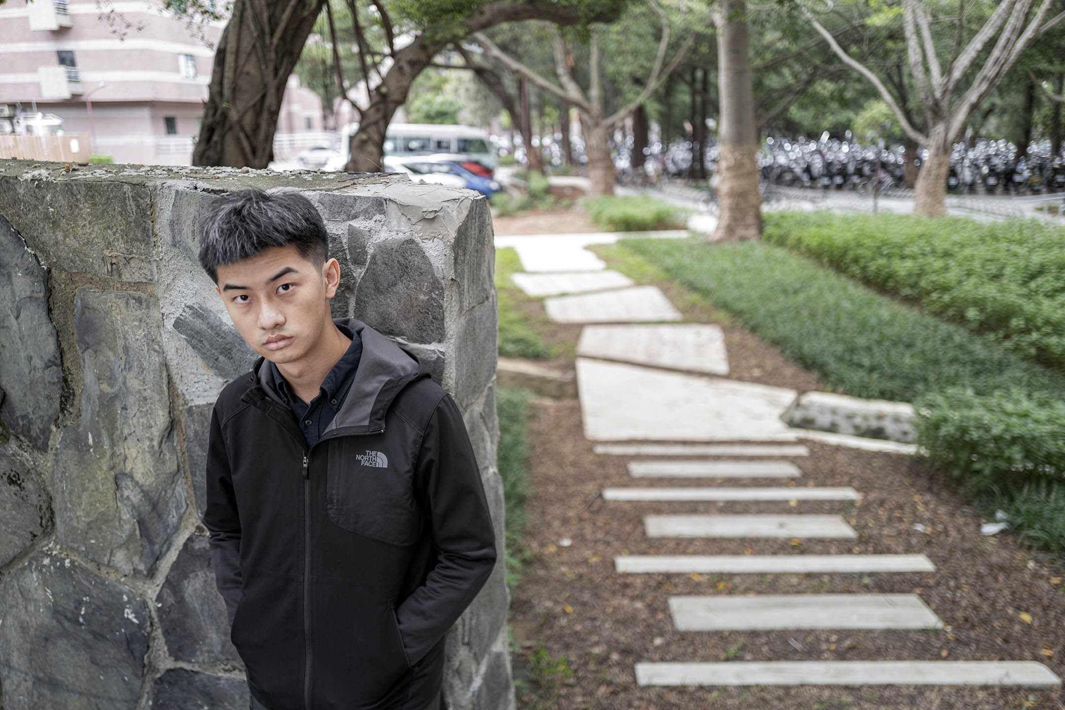 陽明交大國際半導體產業學院碩一學生沈俊宇。