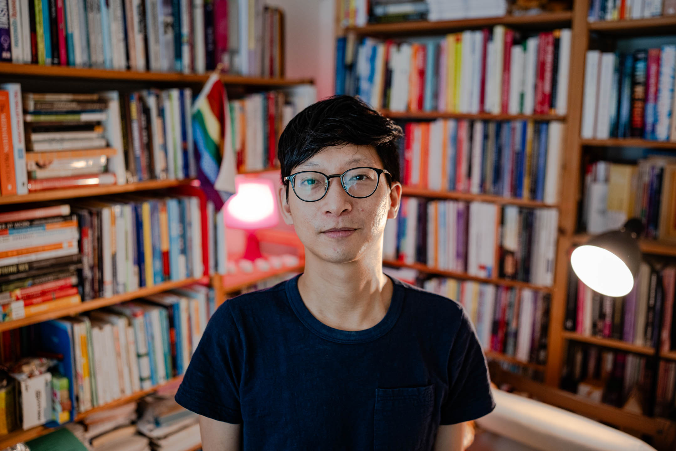 香港中文大學性別與研究課程講師曹文傑(小曹)博士。攝:Ryan Lai/端傳媒