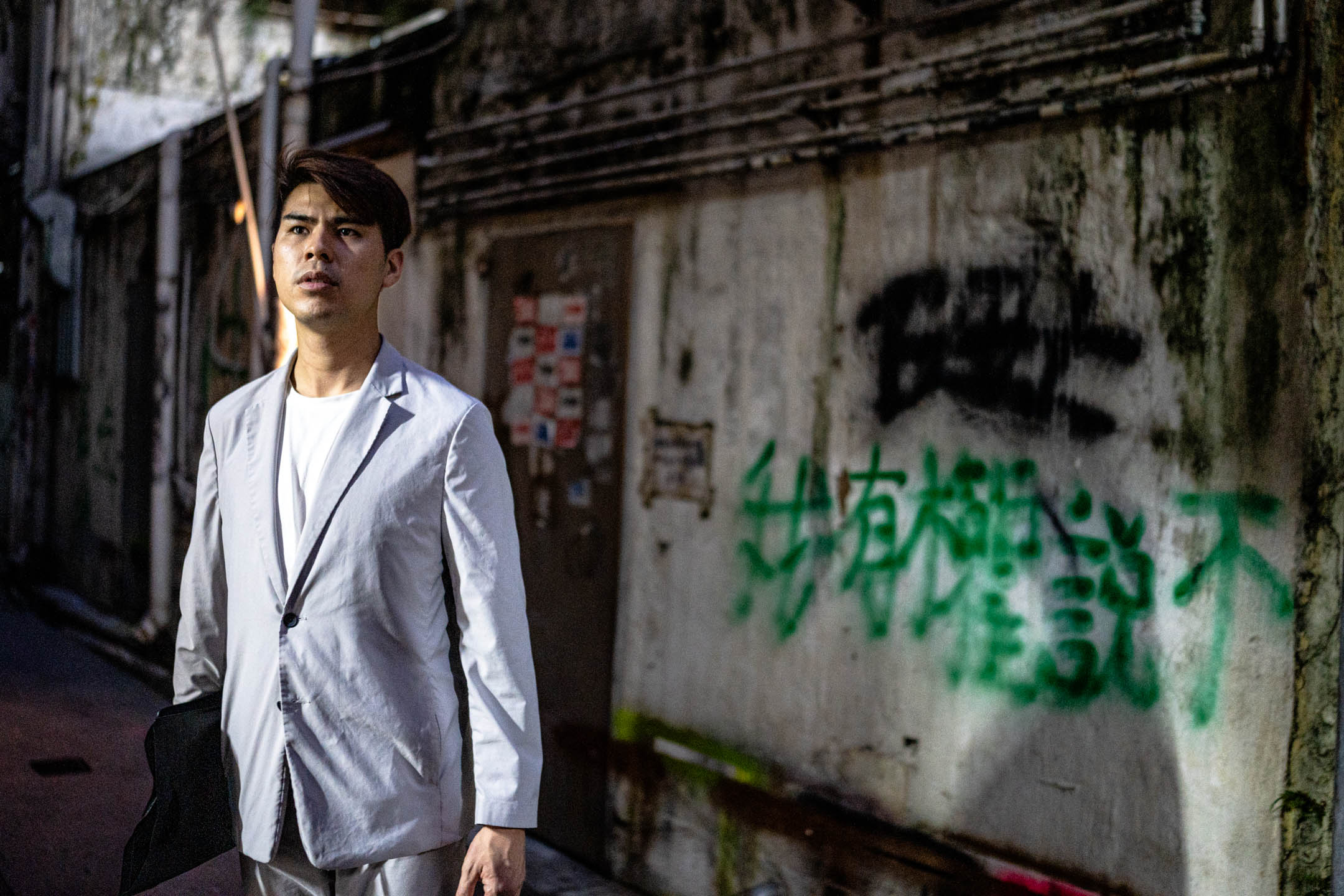 男同志阿楓。攝:Ryan Lai/端傳媒