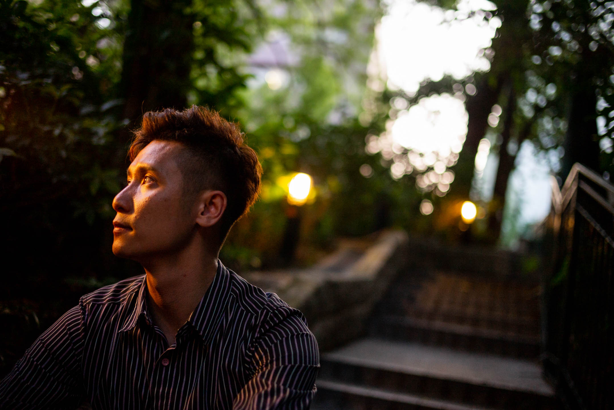 男同志Alvin。攝:林振東/端傳媒
