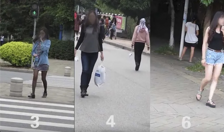 宋拓给五千个女生(其中部分疑似偷拍)相貌打分的《校花》。