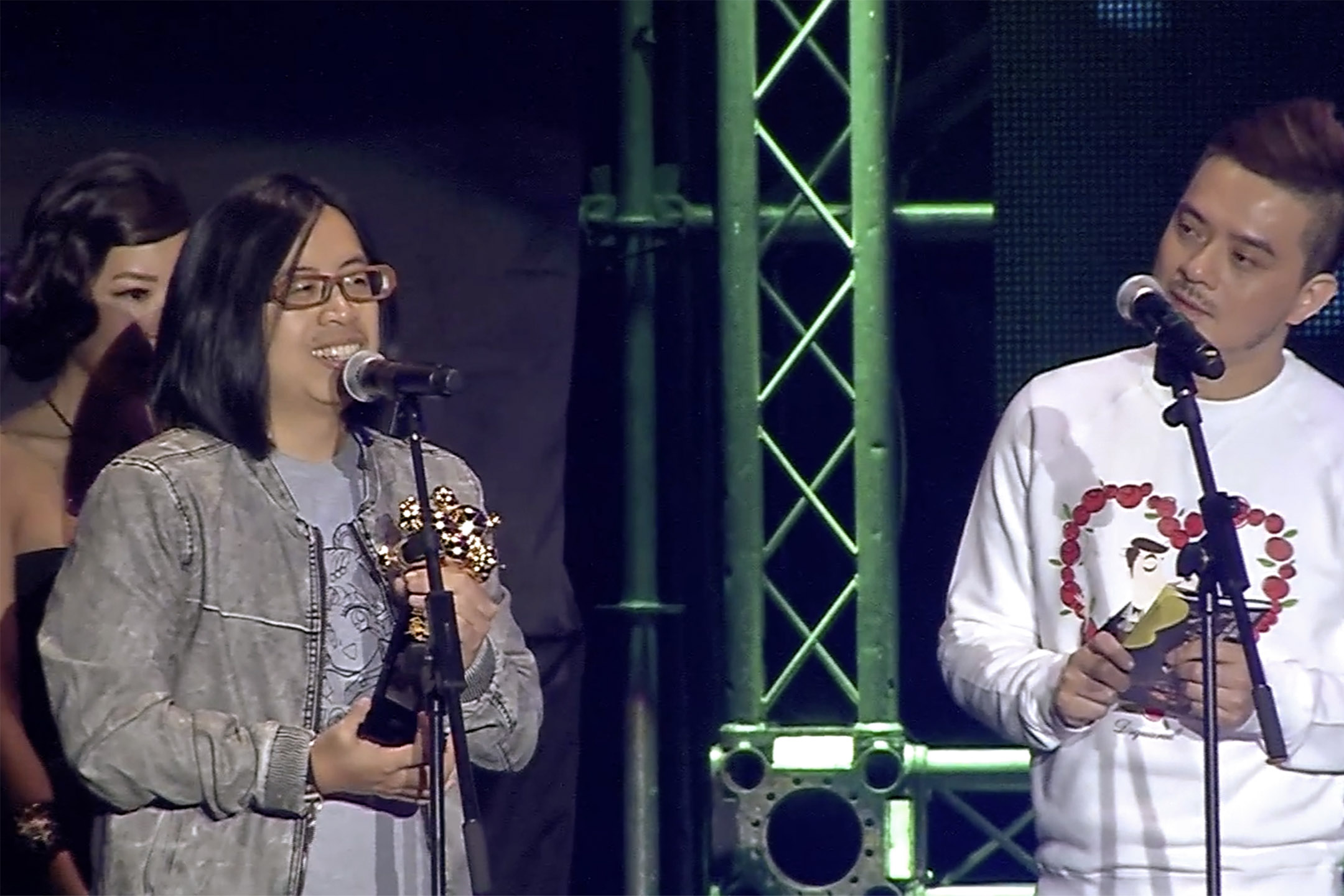 音乐创作及制作人郑各均获得第四届金音奖最佳电音单曲奖。图:影片截图