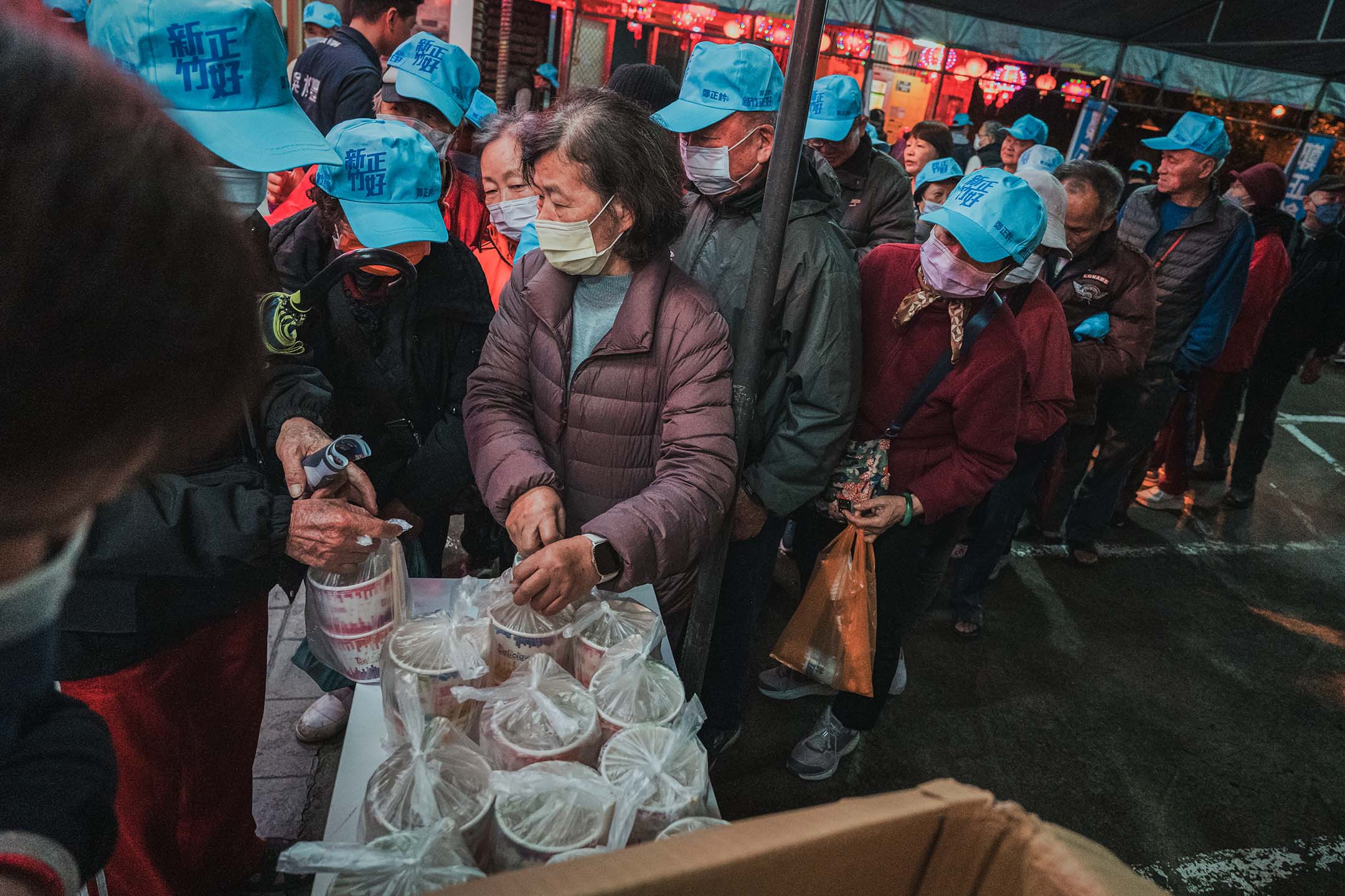 2023年12月29日,新竹,國民黨鄭正鈐問政說明會。攝:黃永俊/端傳媒
