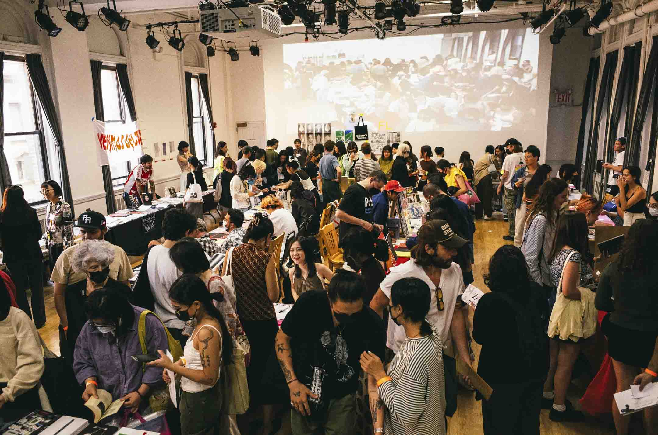 纽约 Rehearsal Book Fair 独立书展。图:受访者提供
