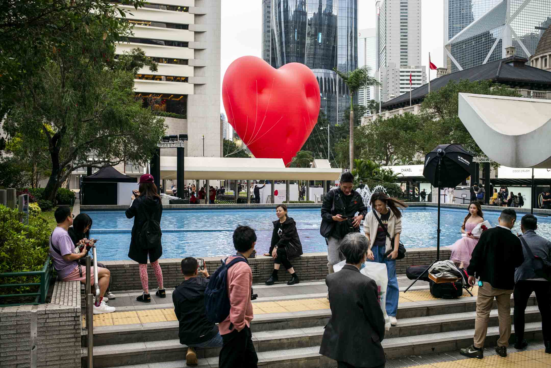 2024年2月16日，首个由文化艺术盛事基金赞助的活动“Chubby Hearts Hong Kong”。 摄：林振东/端传媒