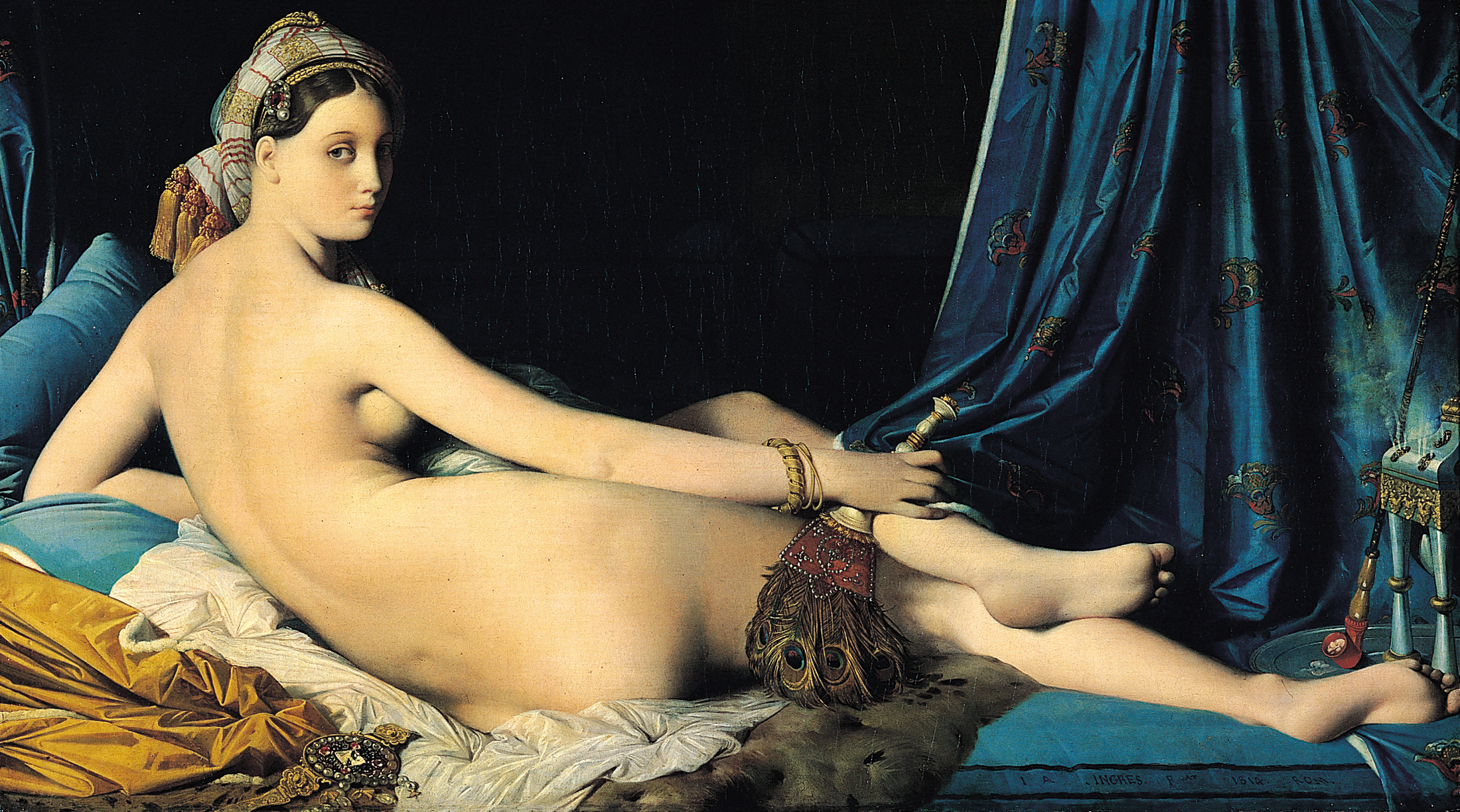 大宮女(La Grand Odalisque)。