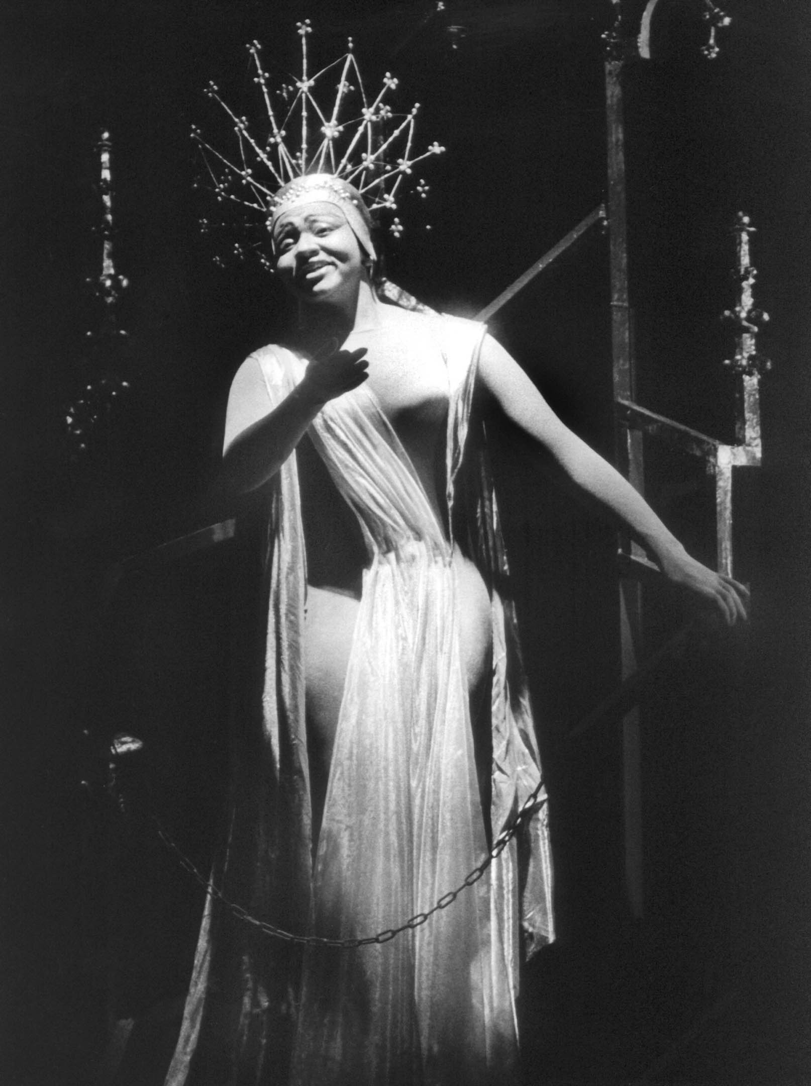 1960年代,美國黑人歌劇演員Grace Bumbry 被選中在德國拜魯特音樂節中出演格華納經典歌劇《唐懷瑟》的女主角。攝:Konrad Giehr/picture alliance via Getty Images