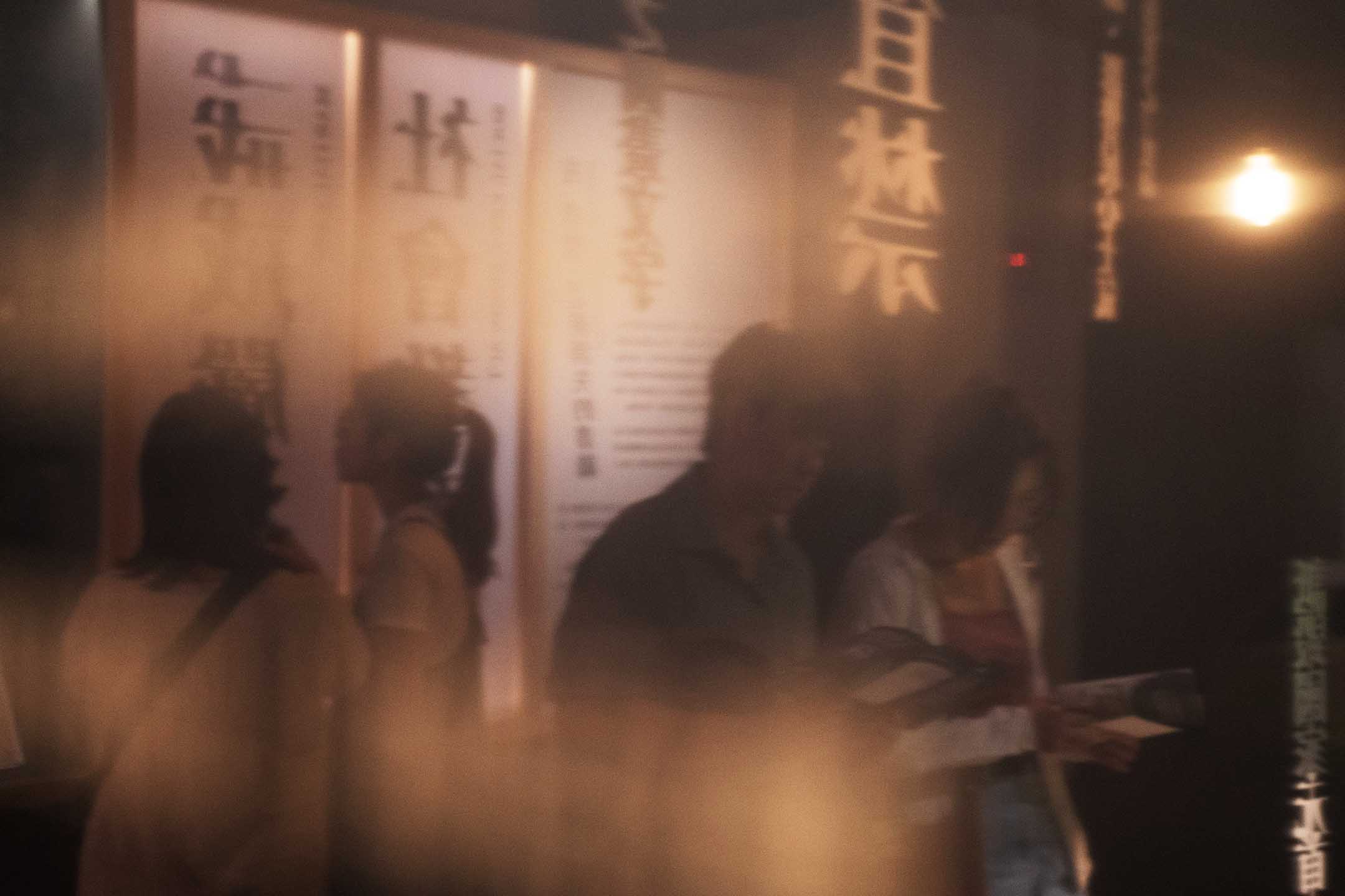 “文坛封锁中-台湾文学禁书特展”现场。摄:唐佐欣/端传媒