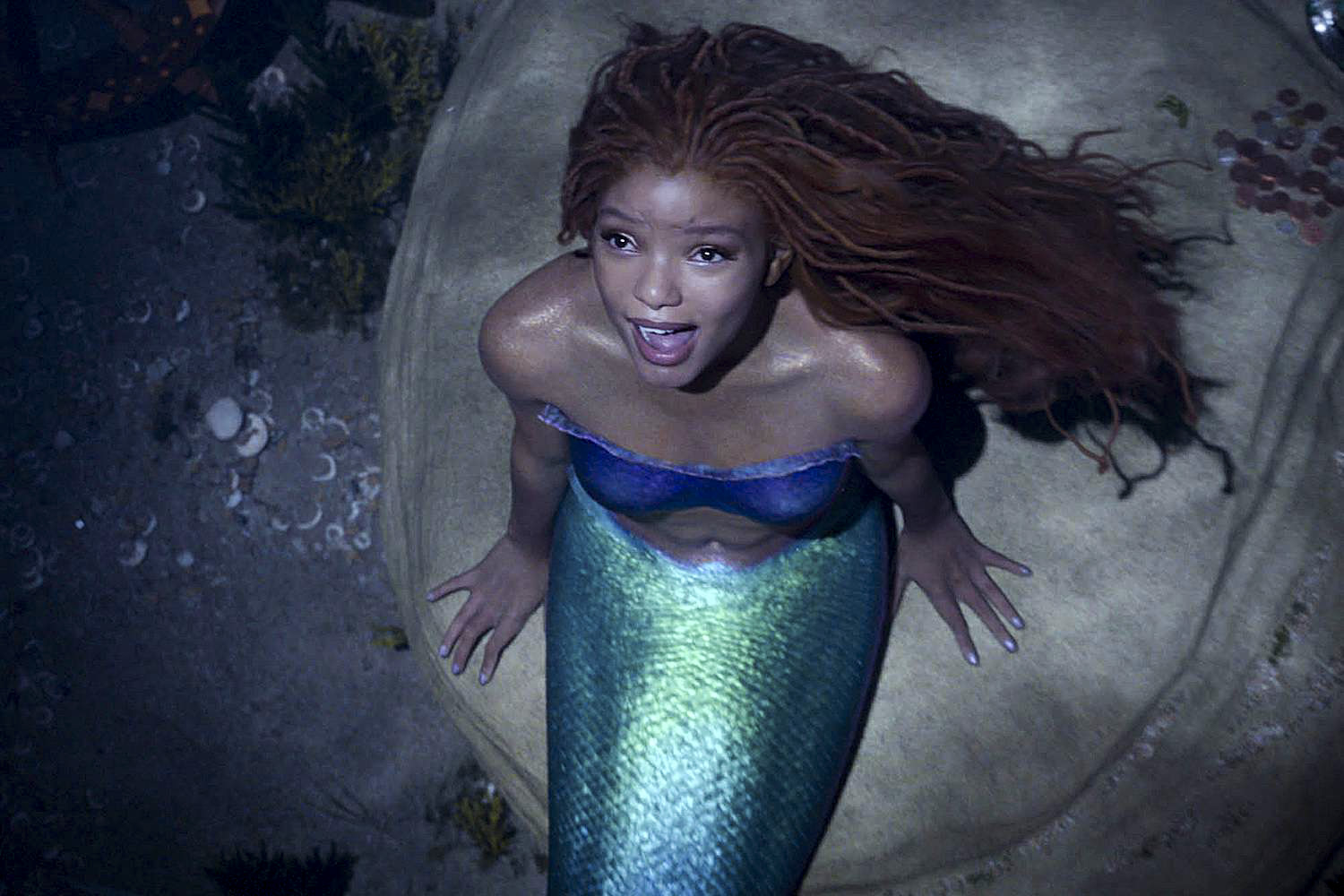《小美人魚》由身為非裔的 Halle Bailey 飾演女主角。網上圖片