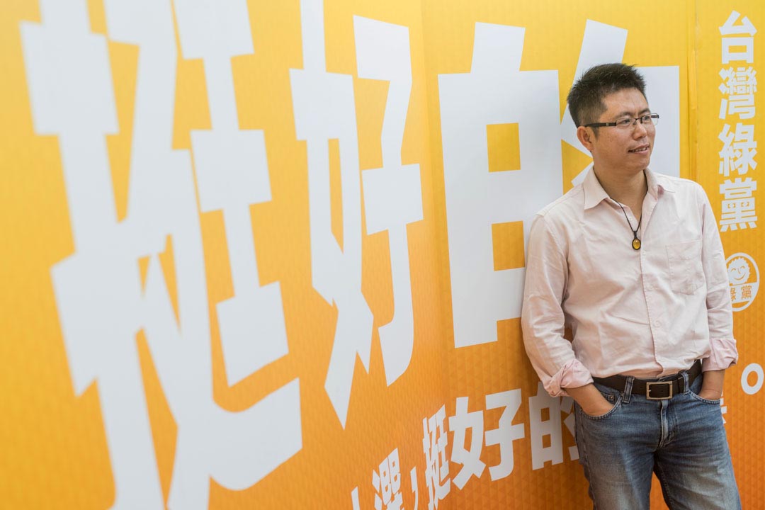 地球公民基金会执行长李根政。摄:AARON PENG/端传媒